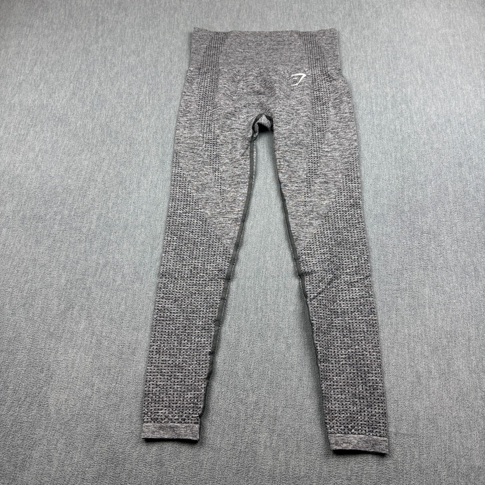 Gymshark Leggings Womens XS Gray Vital Regular 24" Workout Training Gym Yoga Run
